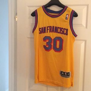 RARE Throwback Warriors Jersey - Steph Curry